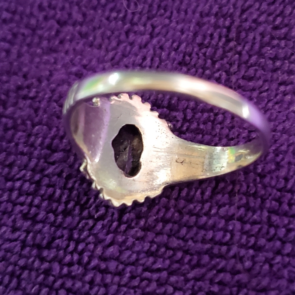 Sterling silver ring - Picture 3 of 7